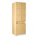 Multi-Sized Instrument Locker w/ Solid Doors - 7 Compartments (27\" D)
